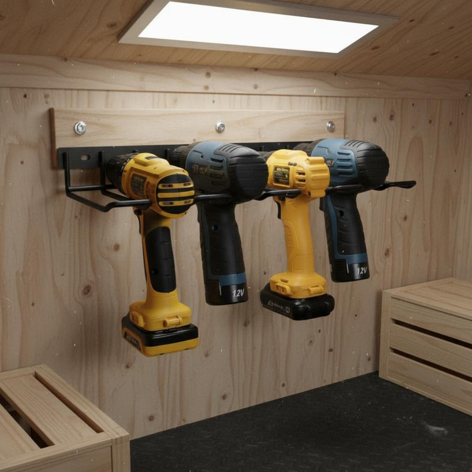 Wall Mount Drill Holder Easy I - Power Tools For Workshop incelemesi ve fiyatı