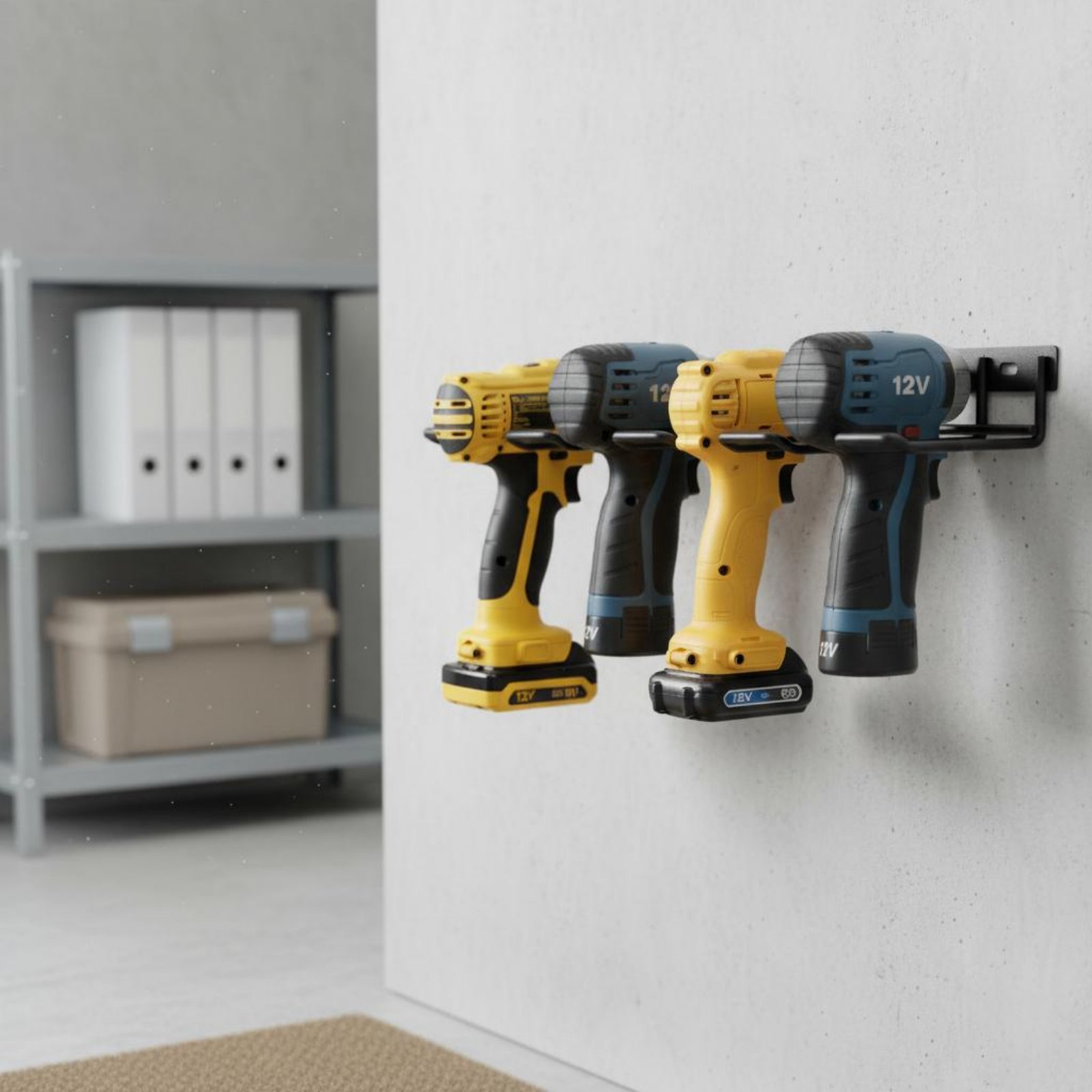 Wall Mount Drill Holder Easy I - Power Tools For Workshop incelemesi ve fiyatı