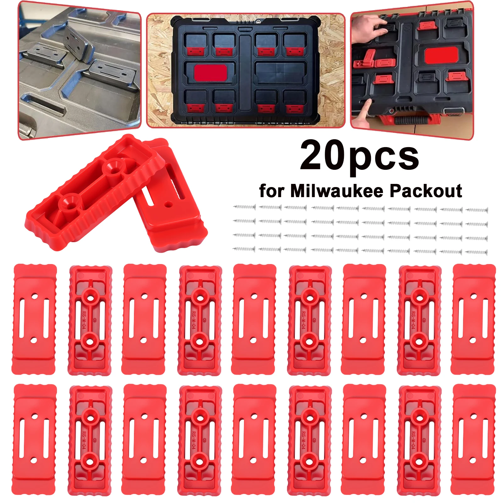 20pcs Mounting Feet for Milwau - Workshop Electric Tools incelemesi ve fiyatı
