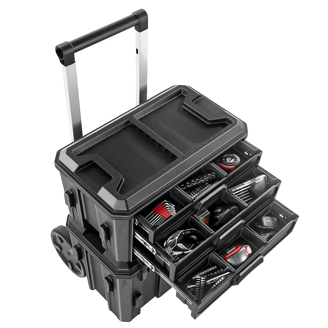 3-Tier Stackable 3 Drawer Tool - Workshop Tools Classification incelemesi ve fiyatı