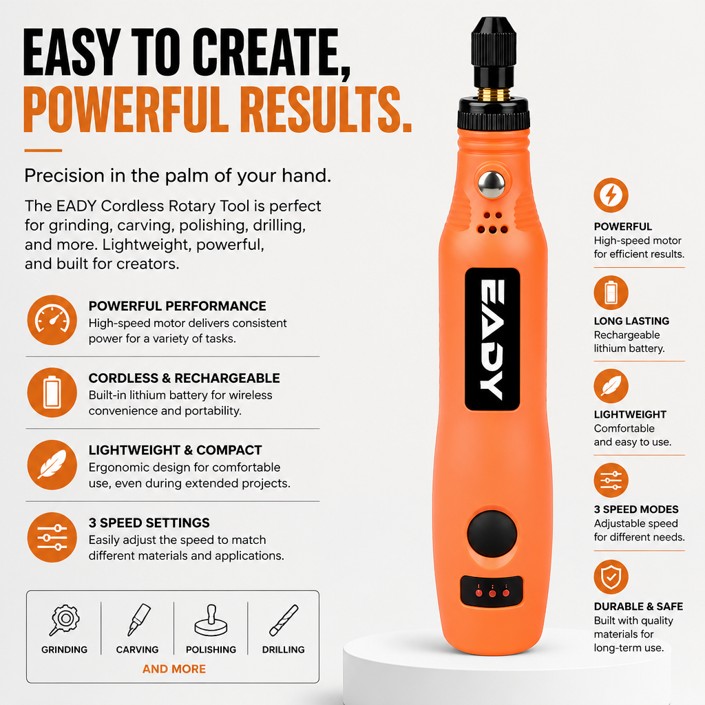 USB Cordless Rotary Tool Kit – - Power Tools For Workshop incelemesi ve fiyatı