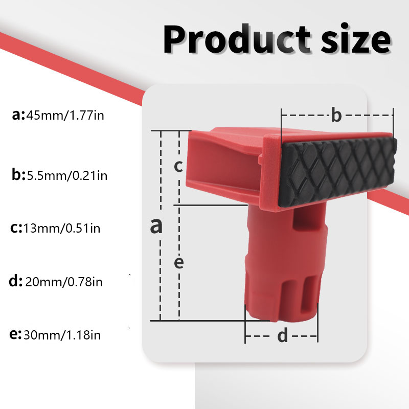 4Pcs Plastics Bench Dogs, 20mm - Bench Dog Hole incelemesi ve fiyatı