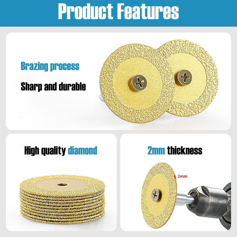 40mm Braze Diamond Saw Blade M - Power Tools For Workshop incelemesi ve fiyatı