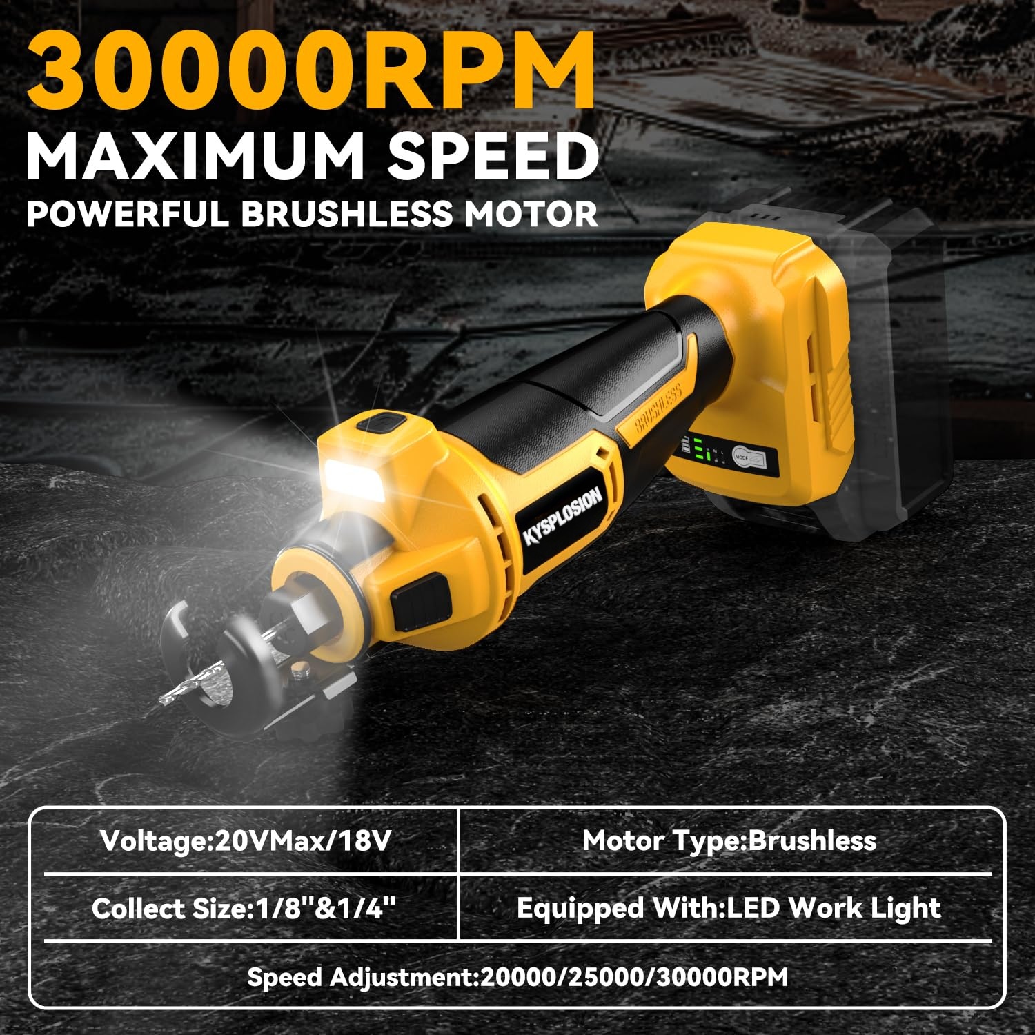 3 Gears Brushless Electric Dry - Power Tools For Workshop incelemesi ve fiyatı
