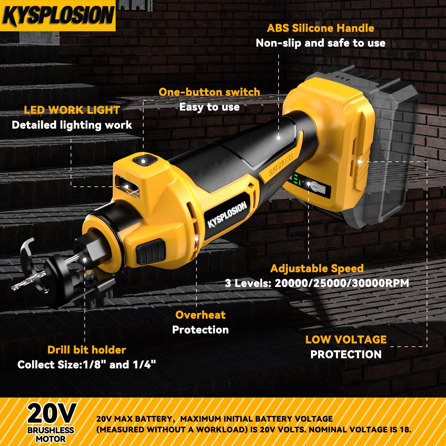 3 Gears Brushless Electric Dry - Power Tools For Workshop incelemesi ve fiyatı
