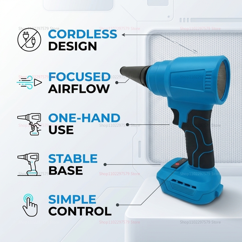 18V Brushless Cordless Air Dus - Workshop Electric Tools incelemesi ve fiyatı