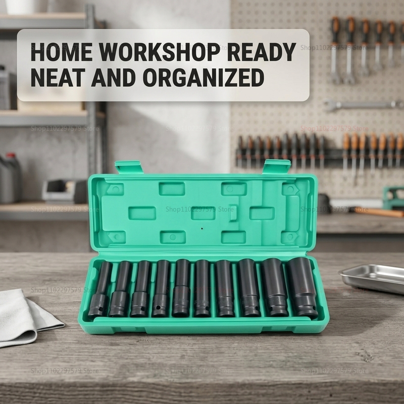 10pcs Socket Wrench Set 8-24mm - Workshop Electric Tools incelemesi ve fiyatı