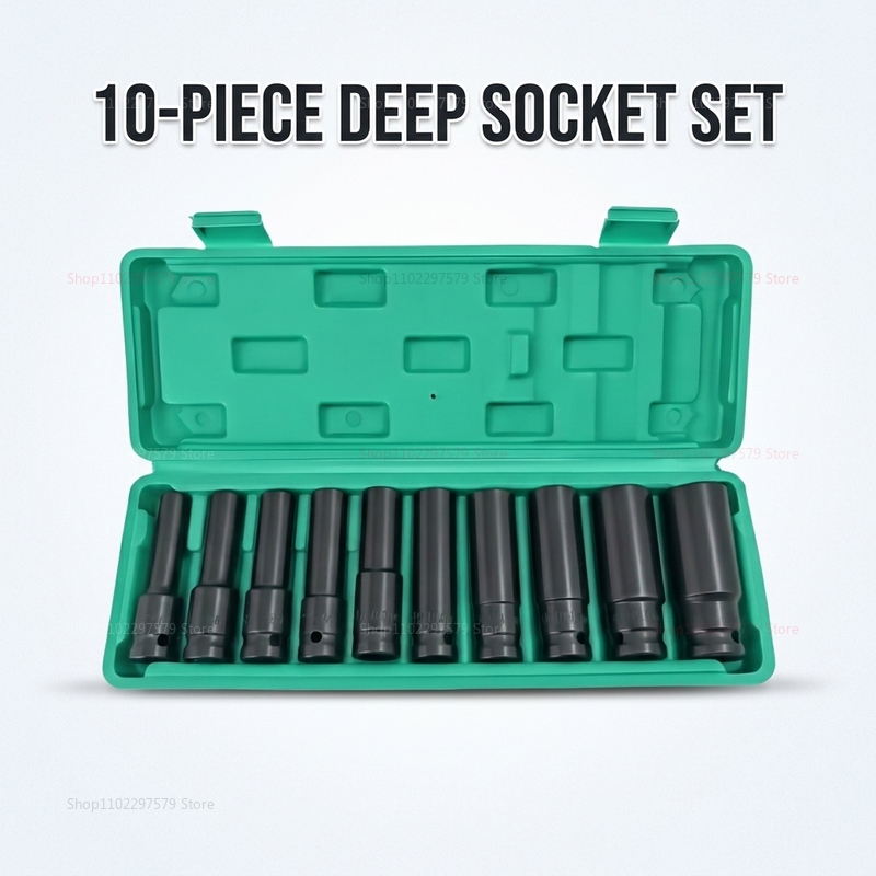 10pcs Socket Wrench Set 8-24mm - Workshop Electric Tools incelemesi ve fiyatı